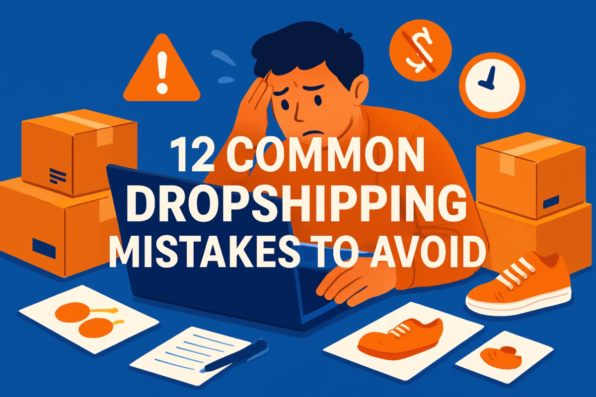 12 most common dropshipping mistakes and how to avoid them