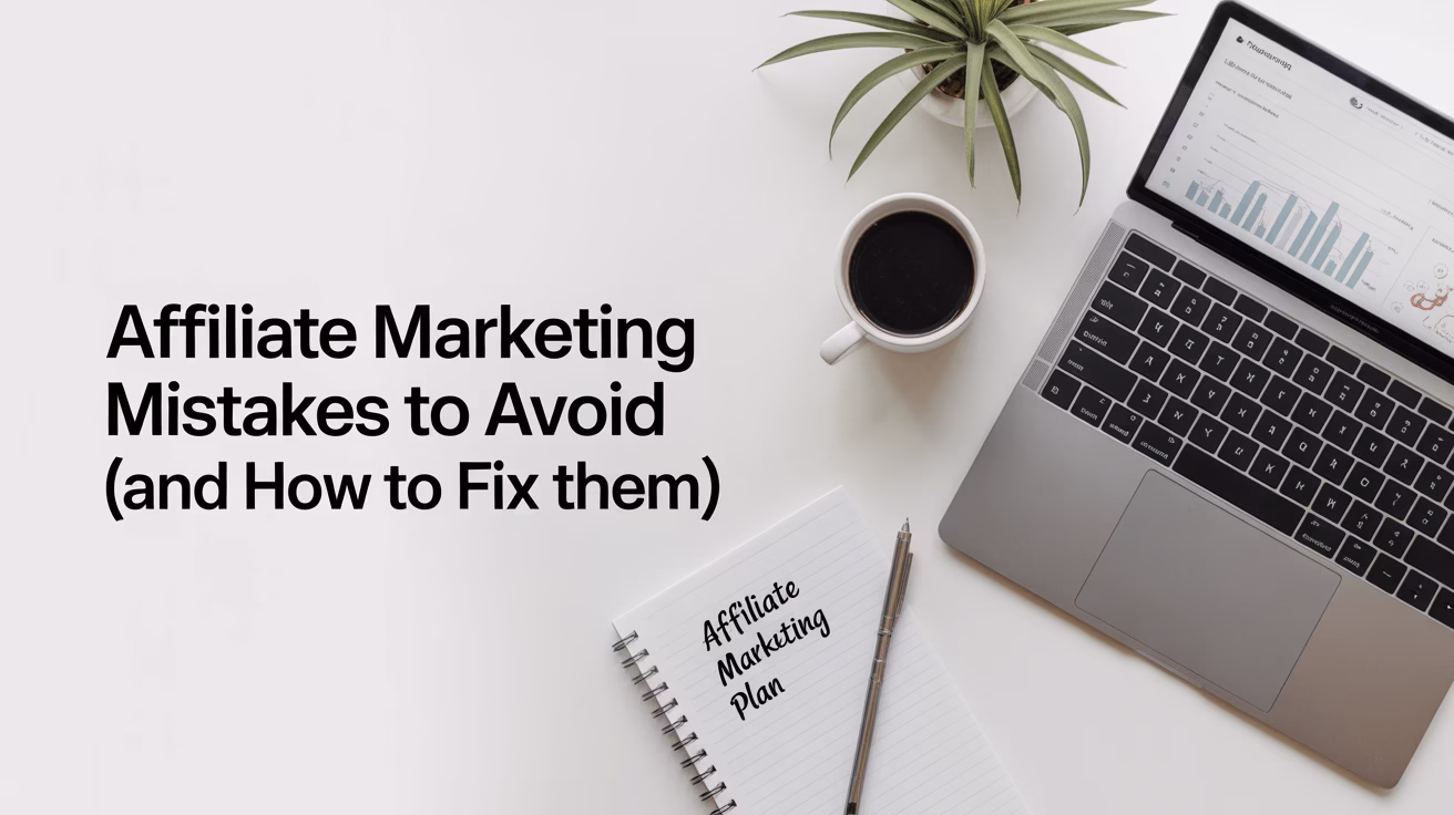 Affiliate Marketing Mistakes to Avoid (and How to Fix Them)