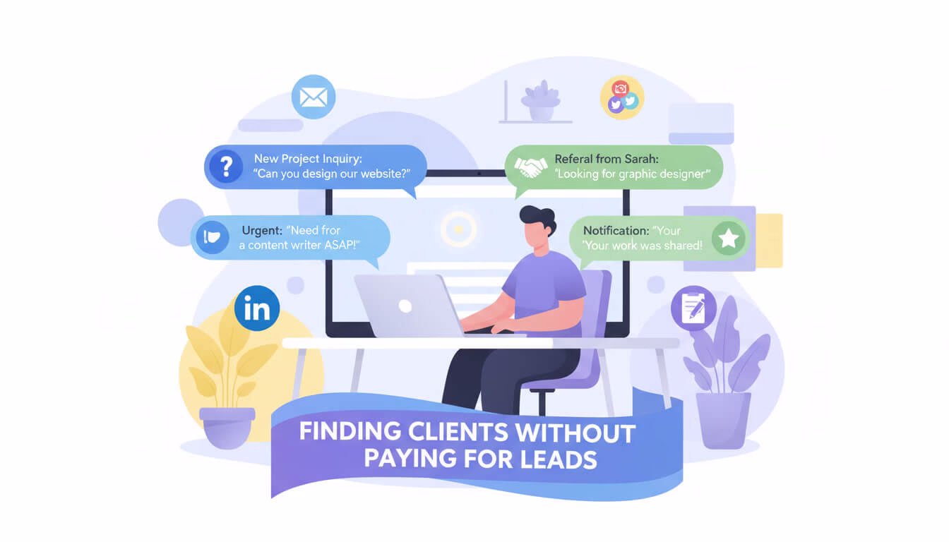 How to Find Freelance Clients Without Paying for Leads (Free Proven Strategies)