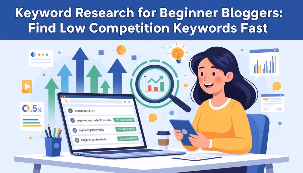 Keyword Research for Beginner Bloggers Find Low Competition Keywords Fast
