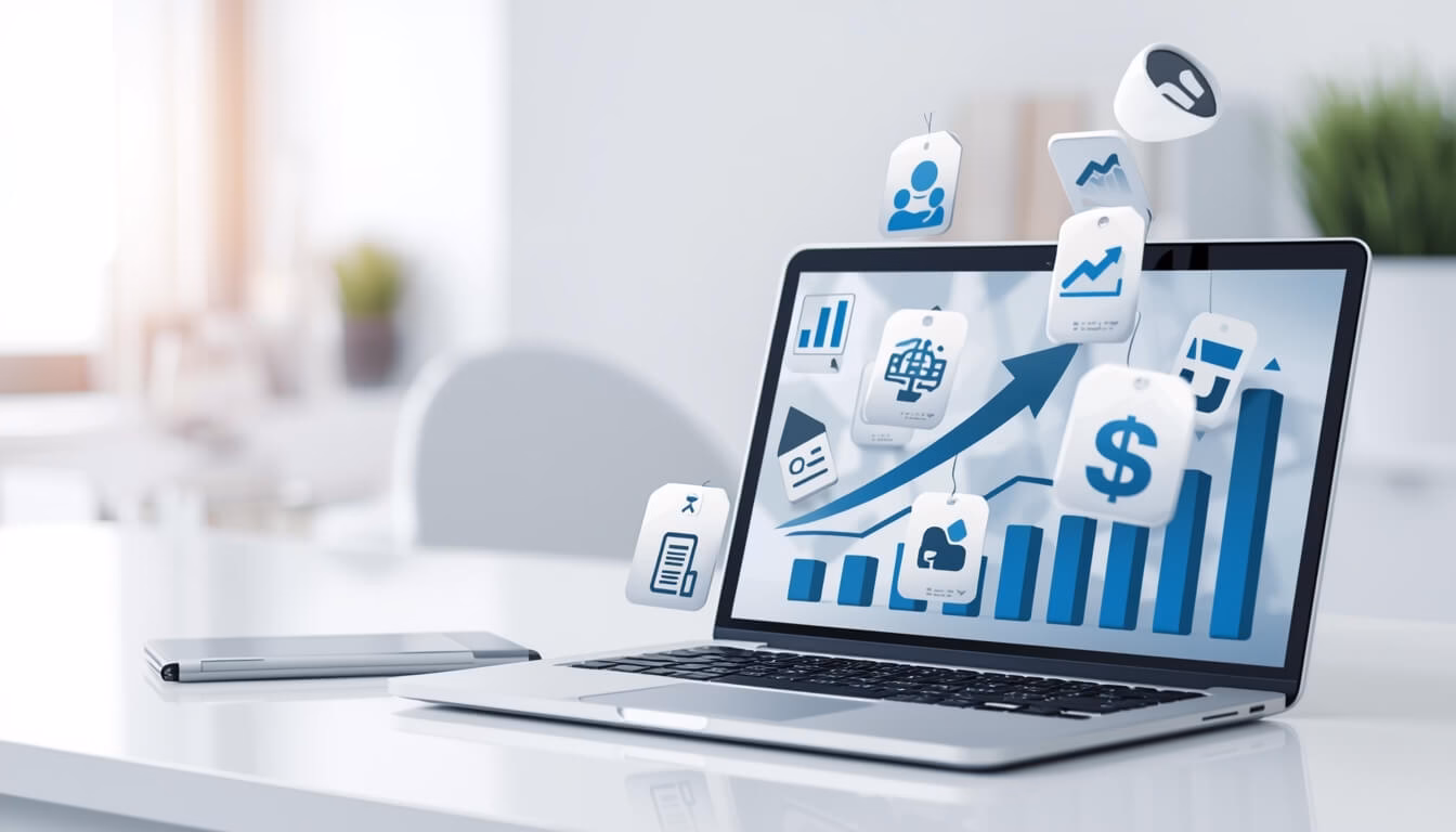 a modern blog featured image for an article about pricing digital products on the website onlinebusinessforliving.com