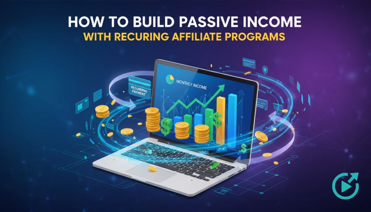 how to build passive income with recurring affiliate programs
